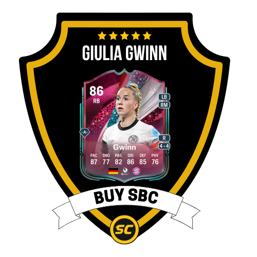 EA FC 26 SBC Giulia Gwinn - PS4, PS5, Xbox One, Xbox Series X, Xbox Series S